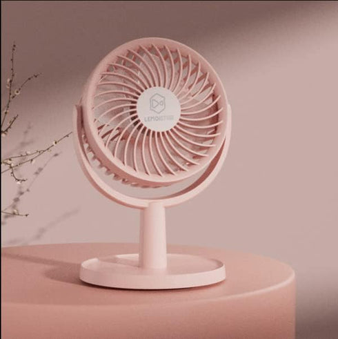 Shinebella 4 Speeds Small Desk Fan, Personal Portable Mini USB Fan, Quiet, 310 Degree Rotation, Detachable, 4 inch