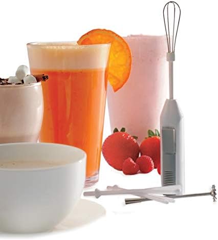 5pc Deluxe Mini Cordless Mixer - Blend, Whip, Stir, Beat, Drink Frother