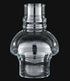 B&P Lamp Glass Hooded Chimney for Oil and Kerosene Lamps, 3 by 7 Inches, Clear