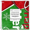 4 Pack Christmas Bathroom and Front Door Holiday Decorations and Covers for Festive Decor