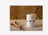2 Set of Retro Handcrafted Wooden Long Coffee Tea Spoons with Cable Tie