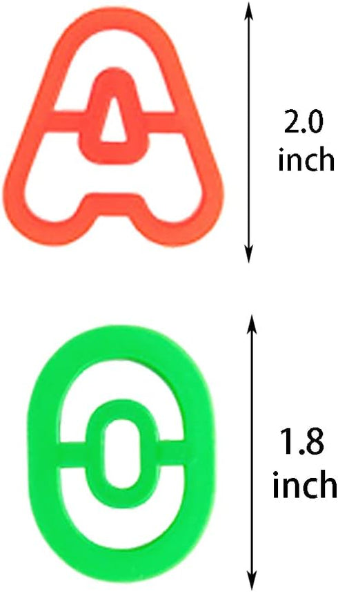 Set (41 Kids Letter Molds Numeral Molds Tools for Preschool cognition Creative Cutting Pieces)