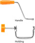 Kakalote Durable Pasta Maker Replacement Clamp - Pasta Machine Accessories, Fixing Manual Handheld Tool Part