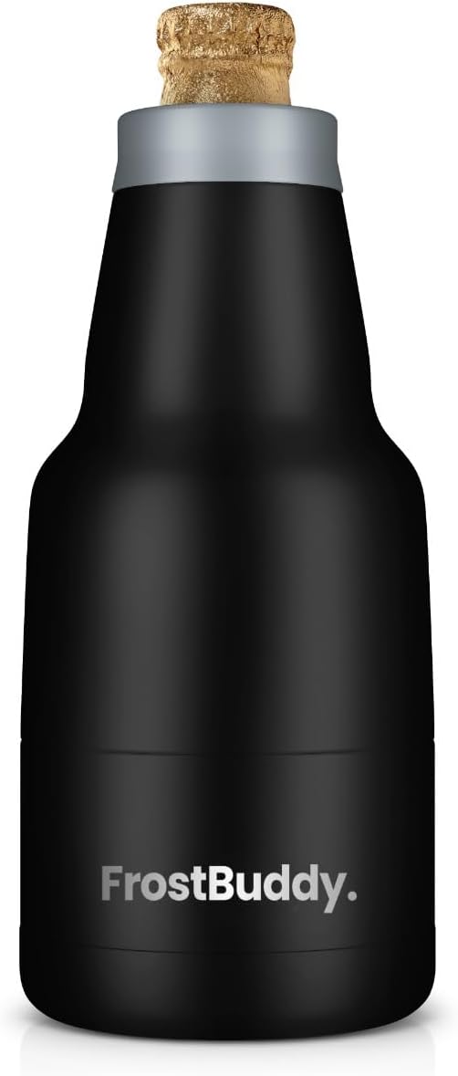 Frost Buddy Chubby Buddy - Mexican Beer Bottle Cooler - Stainless Steel