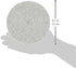 ProTeam 510184 Foam Media Replacement Filter for Dome Filter, Black, 5.625 in.