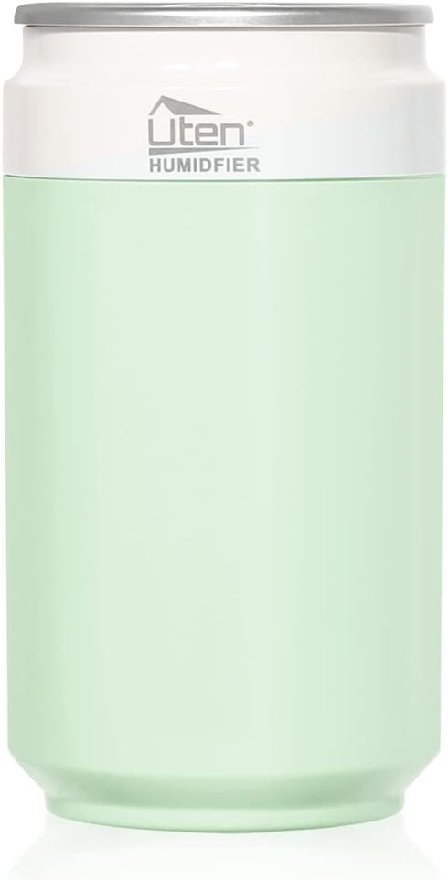 Humidifiers for Home and Plants, USB & Battery Powered Portable Humidifier with Night Light