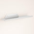 Floating Shelf for Wall, Off Center Metal Shelf for Decor, Modern Wall