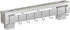 Wall Mount Utensil Holder - 15.7'' Stainless Steel Kitchen Rack with Knife Holder, Towel Bar, and Hooks
