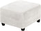 VIENLOVE Square Ottoman Slipcover Stretch Velvet Folding Storage Stool Furniture Protector Stretch Ottoman