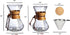 Pour Over Coffee Maker Set with Wood Sleeve, 27oz/800ml Dripper, Cork Stopper