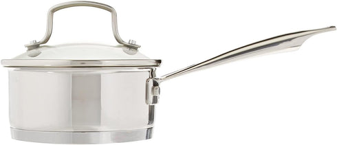Cuisinart 8919-14 Professional Series 1-Quart Saucepan with Cover, Stainless Steel, Mirror Finish by Cuisinart