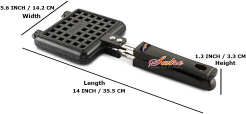 Non Stick Waffle Maker, Mini Waffle Baking Pan Bakeware for Snacks Breakfast by Satre Online And Marketing