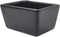 Sizikato Matte Black Porcelain Sugar Packet Holder, 5 Oz Tea Bag Bowl
