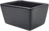 Sizikato Matte Black Porcelain Sugar Packet Holder, 5 Oz Tea Bag Bowl