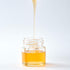 1.5oz 6Pack Mini Glass Hexagon Jars with Gold Lids, Bee Charms, Honey Dipper Sticks for Party Favors