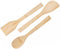 Wooden/Bamboo Kitchen Utensils Set - Kitchen Essentials Cooking Utensils, Spatulas, Spoons, and Crepe Spreader (3pc Set)