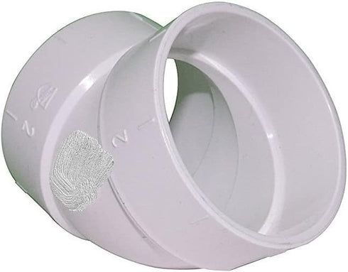 LHG 5 Pack 45 Degree Elbow Central Vacuum Fitting