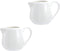 CHOOLD 2 pcs Mini Ceramic Creamer with Handle, Coffee Milk Creamer Pitcher - White, 1.5 oz