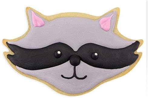 Raccoon Face Woodland Cookie Cutter, 4" Made in USA by Ann Clark