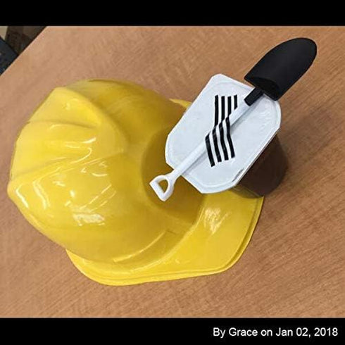 Set of 50 Novelty Disposable Plastic Shovel Shape Dessert Spoons