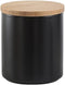 Pure Color Sugar Bowl, Candy Dish Storage Pot with Wooden Seal Lid
