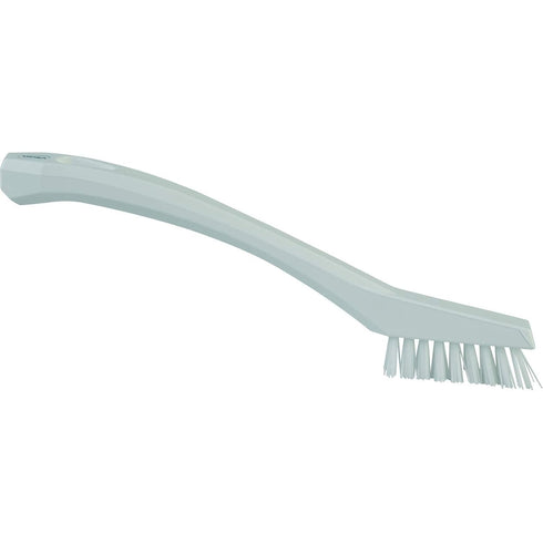 44015 8 Inch, Vikan - Detail Brush, Multifunctional, Slip-Resistant Cleaning Tool, Extra Stiff Polypropylene