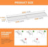 30 Inch BFONS Silicone Magnetic Stove Top Shelf, Kitchen Over Stove Spice Rack Shelf Apartment Home Must Haves Kitchen