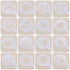 16Pcs Plastic Coffee Stencils, Various Patterns Art DIY Mold Tools for Cappuccino Chocolate Latte