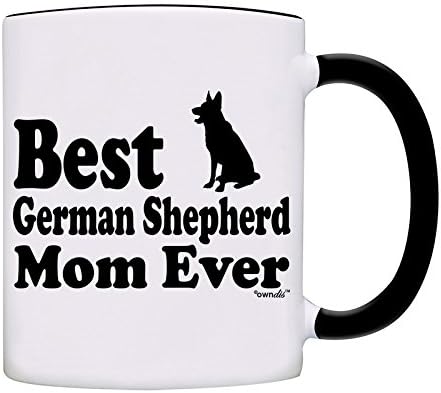 German Shepherd Mom Ever Mug-0051 - Black