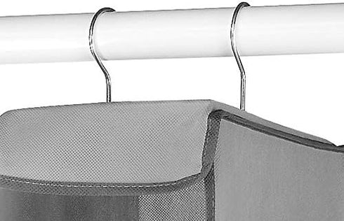 8 Closet Whitmor Hanging Shoe Shelves - Section - Organizer - Grey
