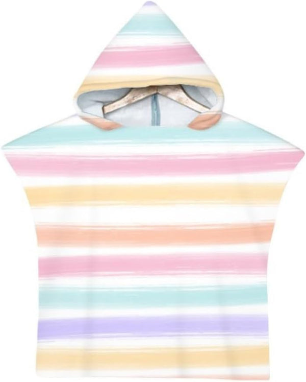 kaylz Microfiber Surf Poncho Wearable Beach Towel Oversized, Kids Adult Hooded Towel Quick