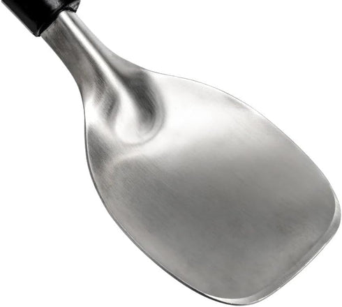 i Kito Frozen Heavy Duty Ice Cream Spade Scoop with Non-Slip Handle - Stainless Steel Ice Cream Spoon Paddle Perfect