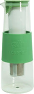 Coffee Over Cardio Cold Brew Glass Coffee Maker, BPA Free, Makes 4-6 Servings with Non-Slip Silicone Grip