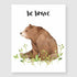 Bestbuddy Pet Set of 6 Unframed Woodland Animals Art Prints (8X10) for Kids Baby Girl Room Decor