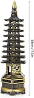 FTVOGUE Chinese Tower Model Crafts Miniature Ornaments for Office Home Desktop Decor