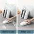 HURRISE Handheld Crumb Sweeper, Reusable Soft Hair Debris Collector for Home Use