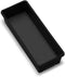 Madesmart 9" x 3" Plastic Storage Organizer Bin - Low-Profile Home Organizer for Drawers, Carbon