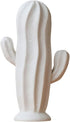 VOSAREA Ceramic Cactus Figurine Minimalist Cactus Statue Jewelry Holder Centerpiece Ornament for Home Office Decor