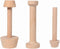 3 Pieces Wooden Tart Tamper Set, Double Side Pastry Dough Tamper for Making Egg Tart, Cheesecakes, Dessert Kitchen Tools
