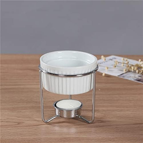 Ceramic Butter Warmers for Seafood, Butter Melter Set of 2