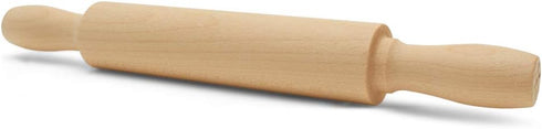 7 Inches Pack 50, Wooden Mini Rolling Pin, Long, of Perfect for Fondant, Pasta, Baking in the Kitchen, Crafting, by