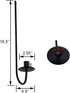 YUWENG Set 2, Wall Candle Holder of Modern Candle Sconces Wall Mount Metal Holders Hanging Candle Pillar Holder