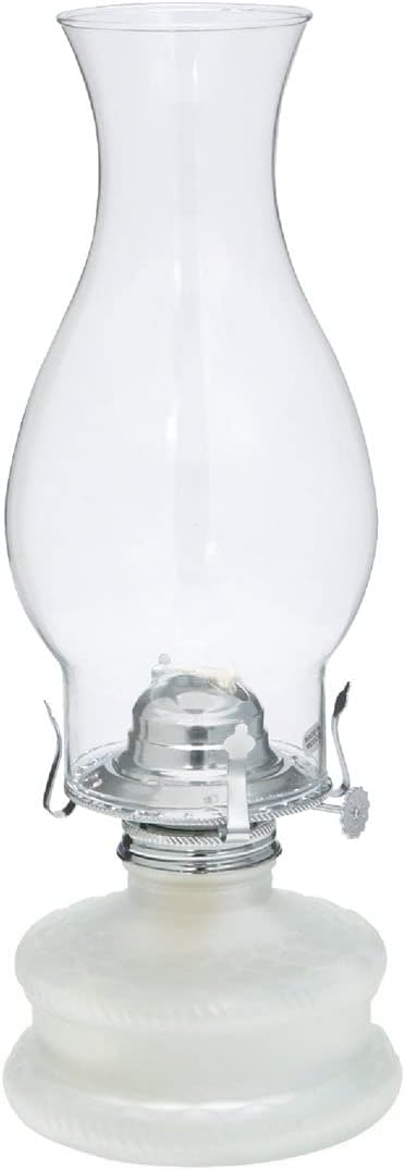 Lamplight Farms Classic Oil Lamp, Frosted Base, Model 22300
