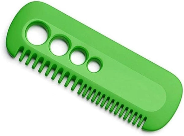 Green Leaf Herb Stripper, Vegetable Eliminator Comb, Kitchen Tool for Kale, Chard, Thyme, and Greens