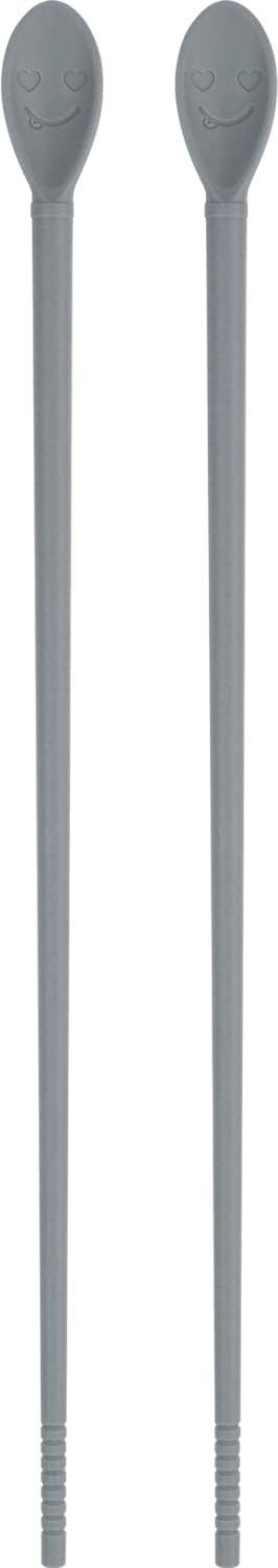 Carrotez Silicone Cooking Chopsticks, Long (12 inch) Reusable, Heat Resistant, Non-Scratch