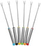 Fondu Fork Set, Stainless Steel Chocolate Forks for Fondue, Cheese Dipping Forks for Chocolate Fountain
