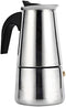 Yosoo Coffee Maker, Stainless Steel Percolator Stovetop Latte Maker, Easy Clean (200ML 4 Cup)