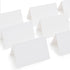 AZAZA 50 Pcs White Blank Place Cards - Textured Table Tent Cards for Weddings, 2.5" x 3.75"