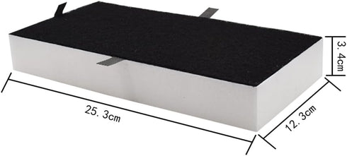2 Pack HEPA Filter U for Febreze FRF102B HRF201B HHT270 HHT290 Compatible With Honeywell Filter U