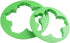 SK 5-Piece Peony Fondant Cutters Set, Sugarcraft Modeling Tools Kit for Cake Decoration, Green